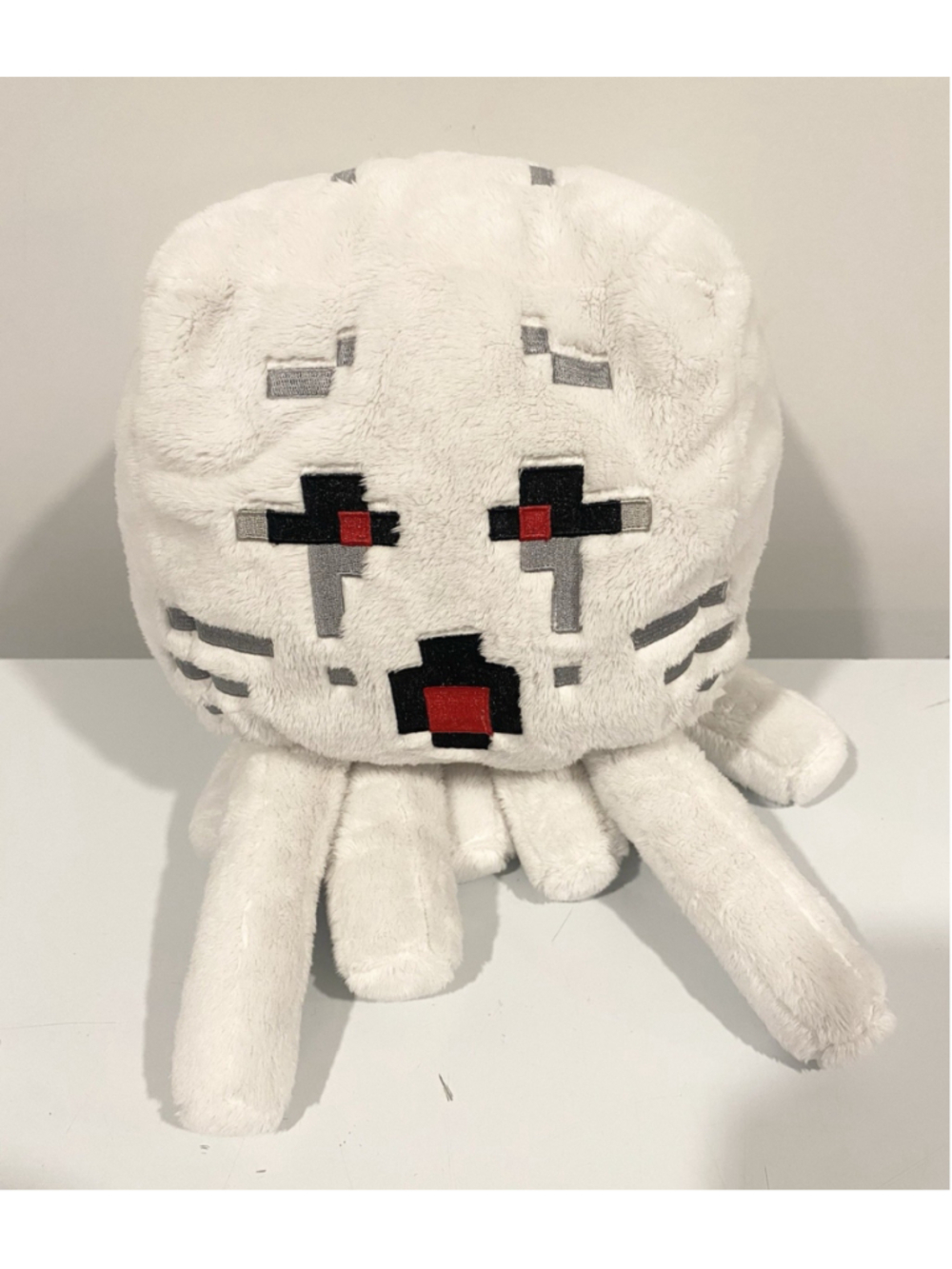 Minecraft Ghast Plush Large 13” Spin Master Mojang JINX White Stuffed Toy